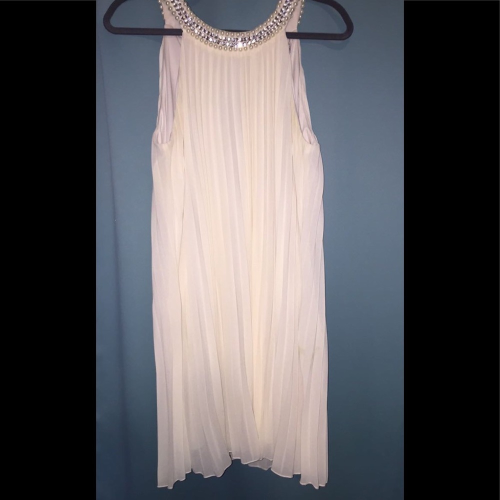Beautiful flowy dress with beaded top